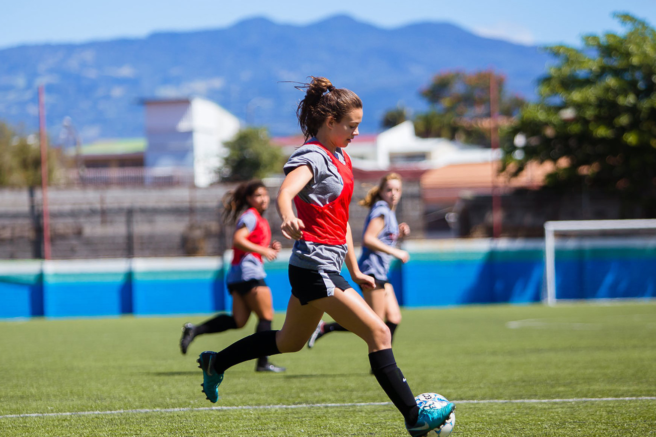 Costa Rica women's soccer legends' jerseys