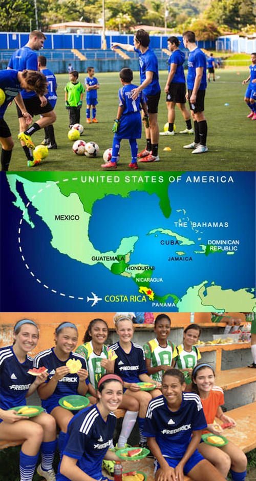 Community Service Highlights Soccer Team's Costa Rica Trip